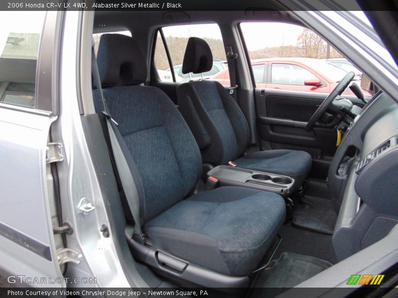 Alabaster Silver Metallic / Black 2006 Honda CR-V LX 4WD