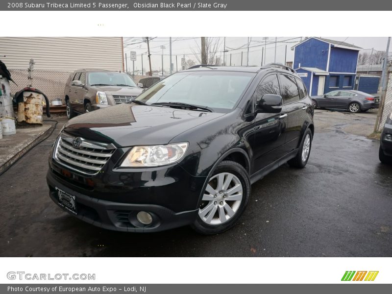 Obsidian Black Pearl / Slate Gray 2008 Subaru Tribeca Limited 5 Passenger