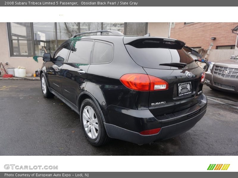 Obsidian Black Pearl / Slate Gray 2008 Subaru Tribeca Limited 5 Passenger