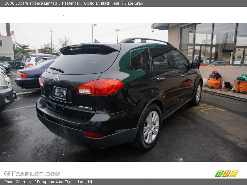 Obsidian Black Pearl / Slate Gray 2008 Subaru Tribeca Limited 5 Passenger