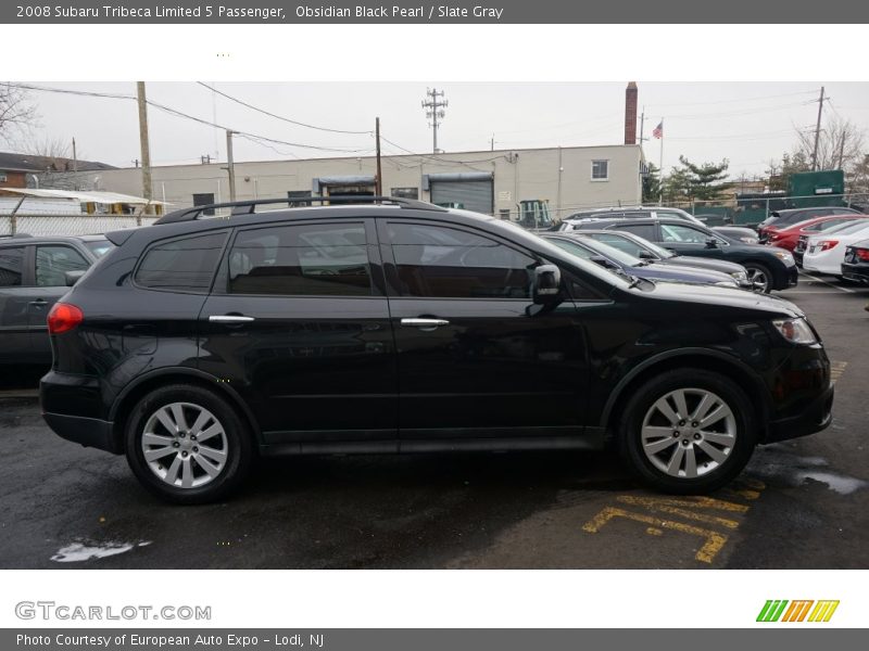 Obsidian Black Pearl / Slate Gray 2008 Subaru Tribeca Limited 5 Passenger