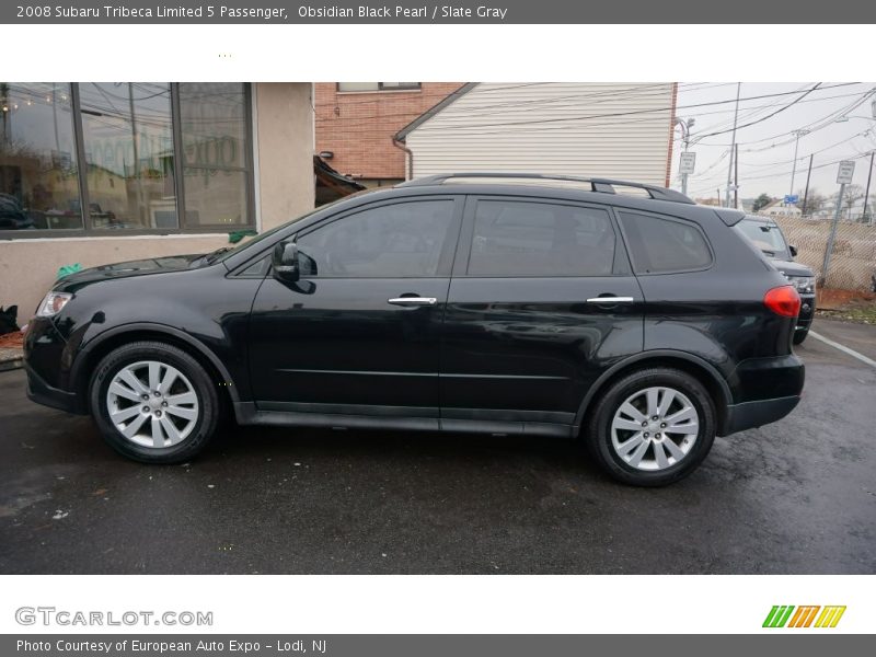 Obsidian Black Pearl / Slate Gray 2008 Subaru Tribeca Limited 5 Passenger
