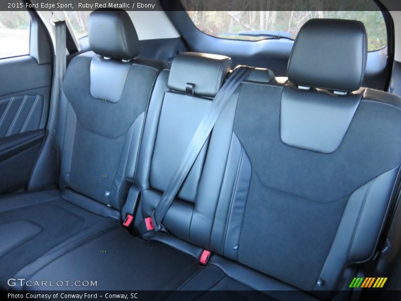 Ruby Red Metallic / Ebony 2015 Ford Edge Sport
