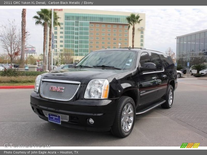 Carbon Black Metallic / Ebony 2011 GMC Yukon XL Denali