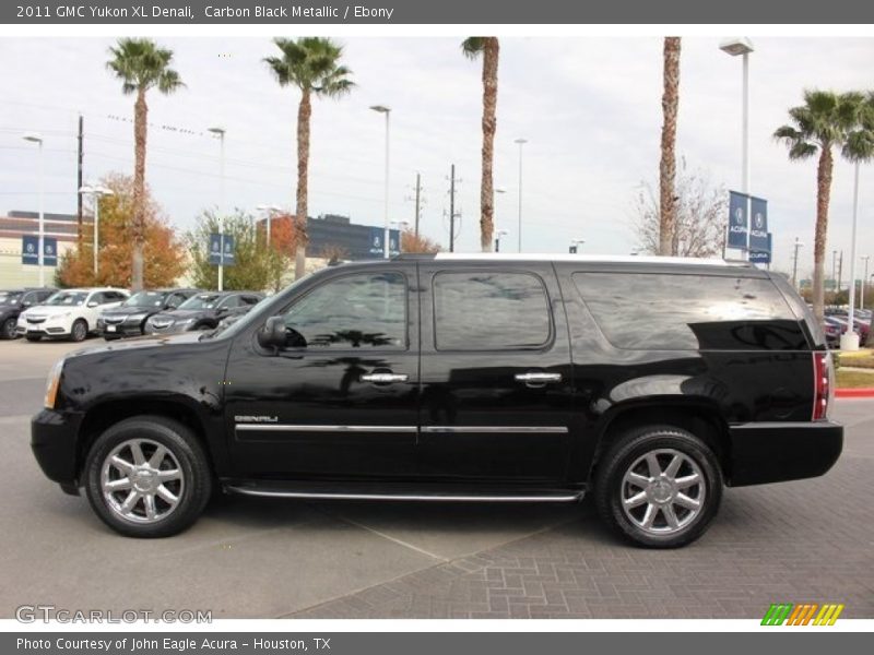 Carbon Black Metallic / Ebony 2011 GMC Yukon XL Denali