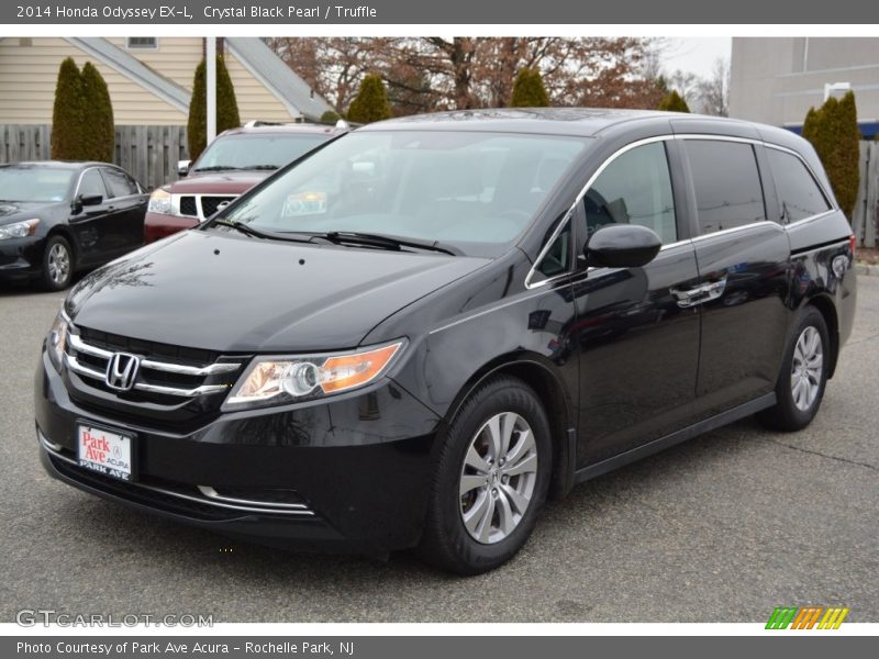 Crystal Black Pearl / Truffle 2014 Honda Odyssey EX-L