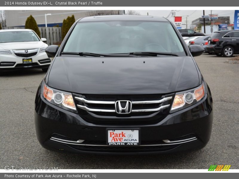 Crystal Black Pearl / Truffle 2014 Honda Odyssey EX-L