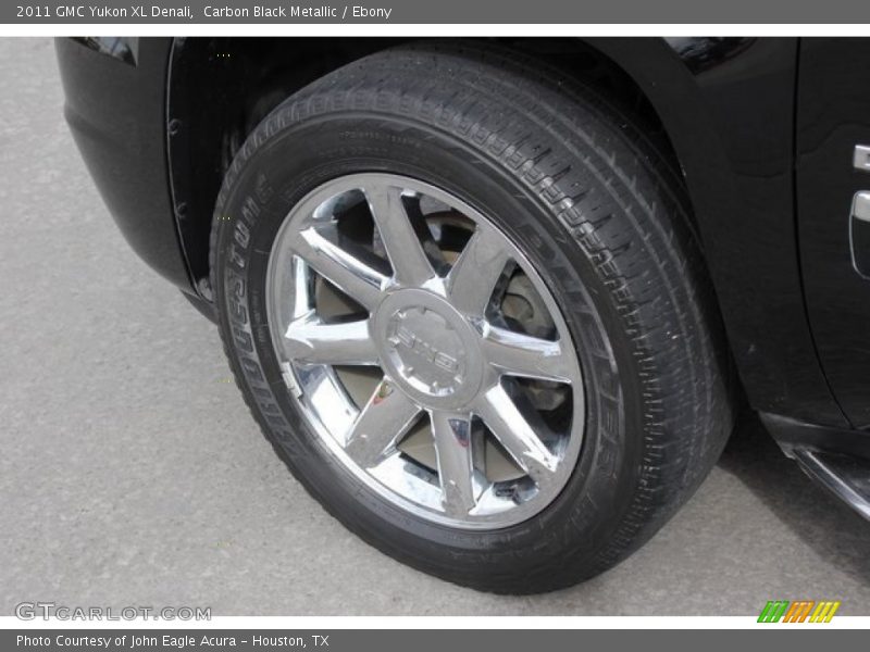 Carbon Black Metallic / Ebony 2011 GMC Yukon XL Denali
