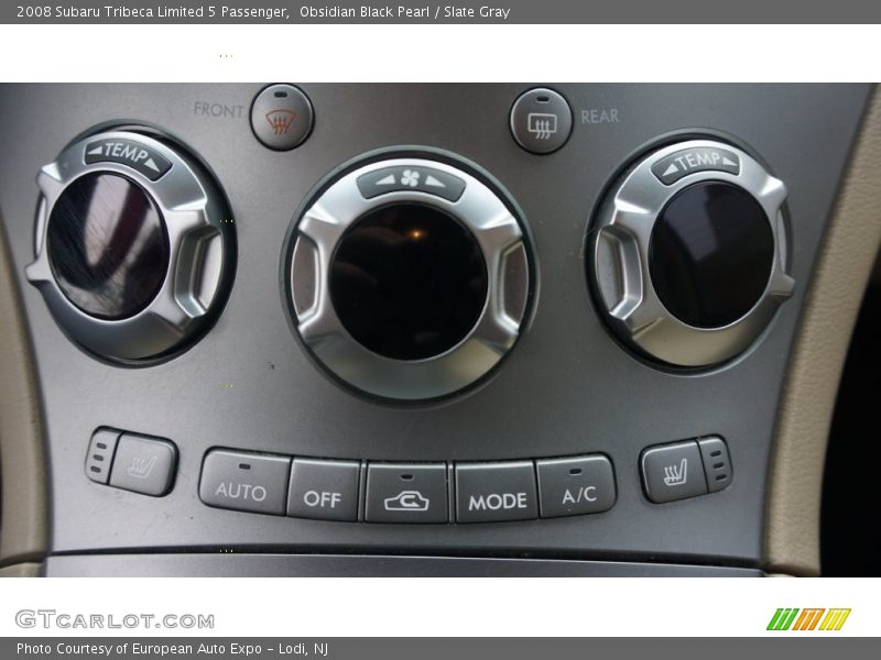 Obsidian Black Pearl / Slate Gray 2008 Subaru Tribeca Limited 5 Passenger