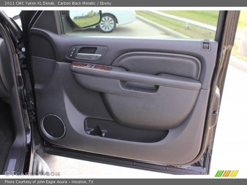 Carbon Black Metallic / Ebony 2011 GMC Yukon XL Denali