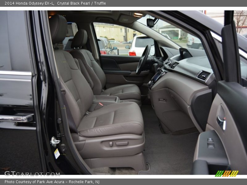 Crystal Black Pearl / Truffle 2014 Honda Odyssey EX-L