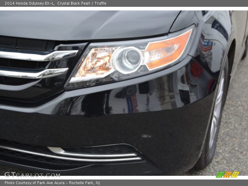 Crystal Black Pearl / Truffle 2014 Honda Odyssey EX-L