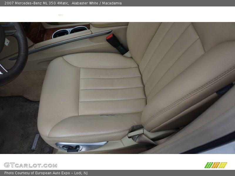 Alabaster White / Macadamia 2007 Mercedes-Benz ML 350 4Matic