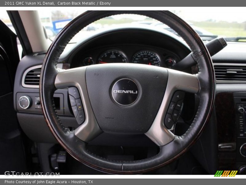 Carbon Black Metallic / Ebony 2011 GMC Yukon XL Denali