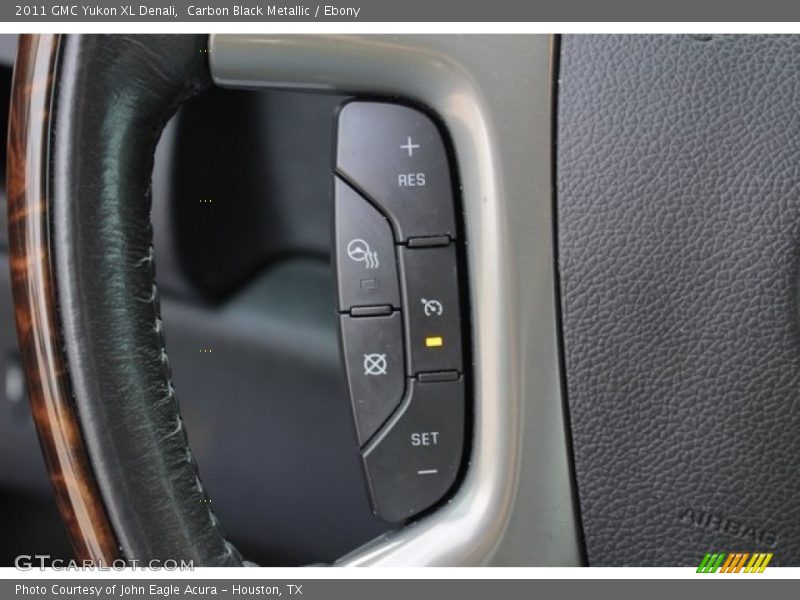 Carbon Black Metallic / Ebony 2011 GMC Yukon XL Denali