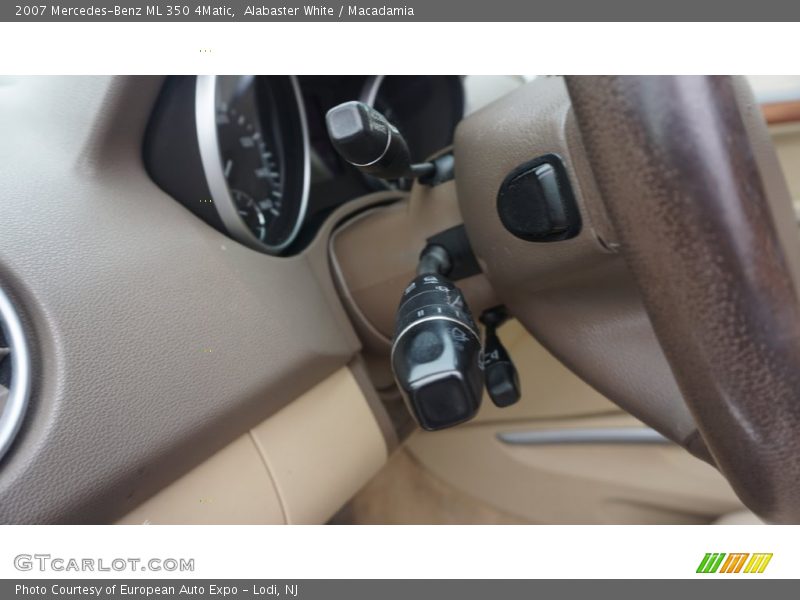 Alabaster White / Macadamia 2007 Mercedes-Benz ML 350 4Matic
