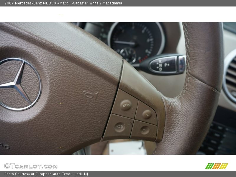 Alabaster White / Macadamia 2007 Mercedes-Benz ML 350 4Matic