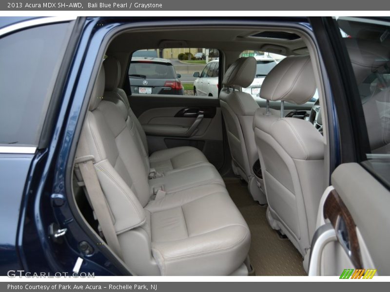 Bali Blue Pearl / Graystone 2013 Acura MDX SH-AWD