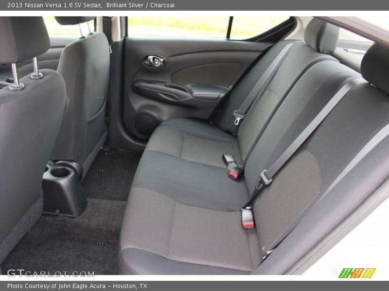 Brilliant Silver / Charcoal 2013 Nissan Versa 1.6 SV Sedan