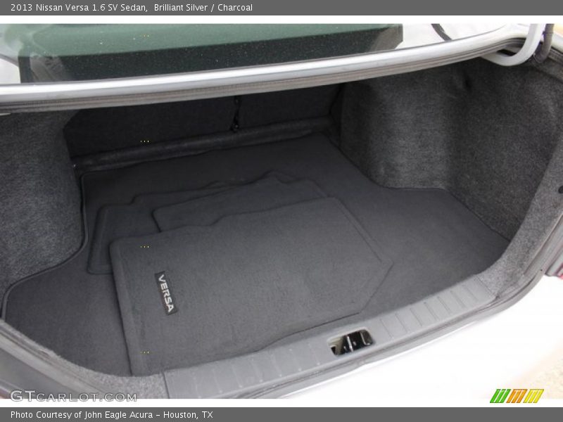 Brilliant Silver / Charcoal 2013 Nissan Versa 1.6 SV Sedan