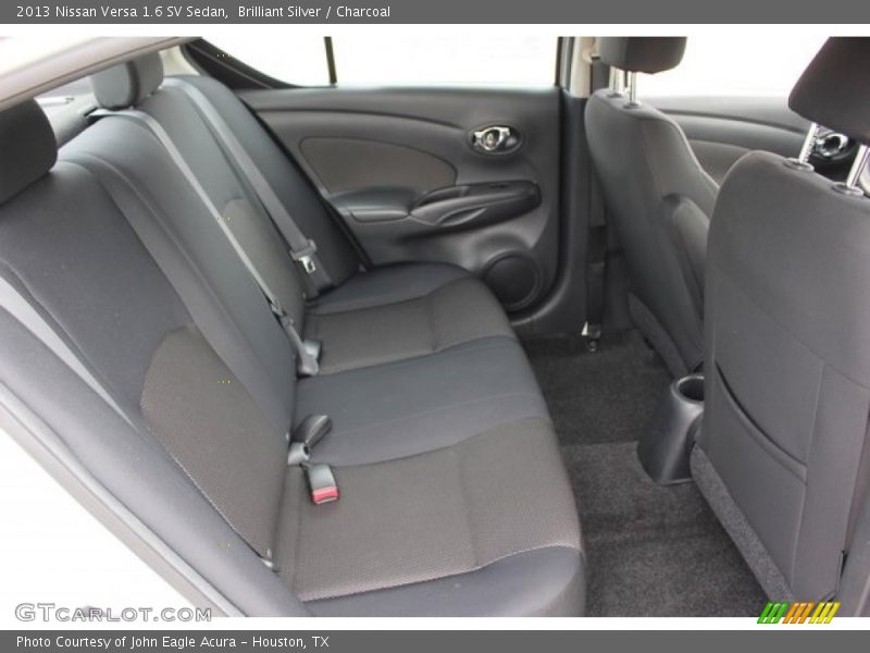 Brilliant Silver / Charcoal 2013 Nissan Versa 1.6 SV Sedan