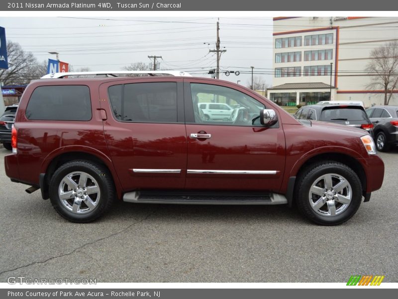 Tuscan Sun / Charcoal 2011 Nissan Armada Platinum 4WD