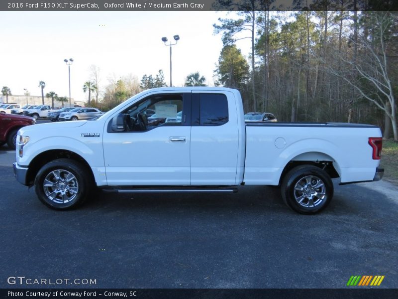  2016 F150 XLT SuperCab Oxford White