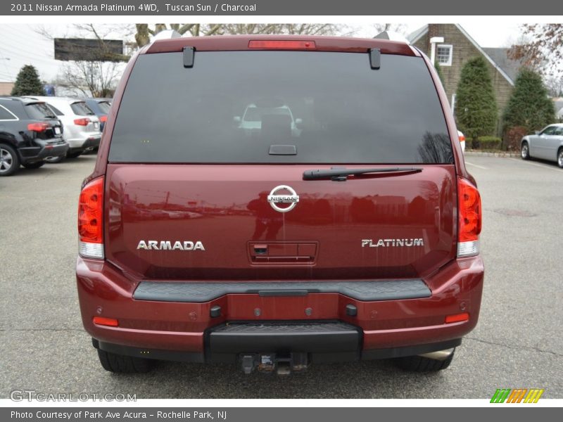 Tuscan Sun / Charcoal 2011 Nissan Armada Platinum 4WD