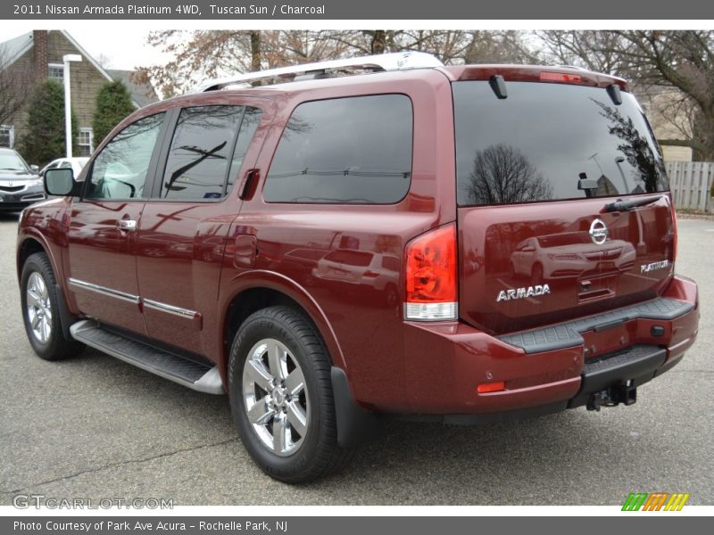 Tuscan Sun / Charcoal 2011 Nissan Armada Platinum 4WD