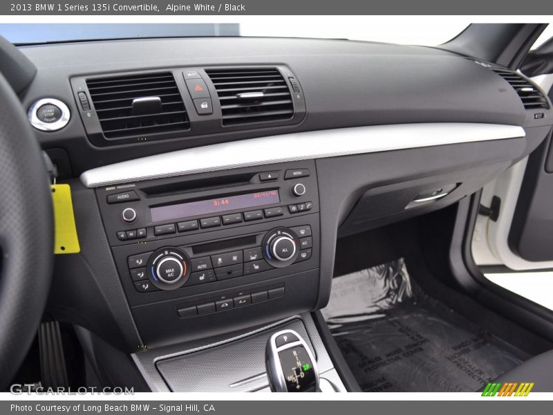 Alpine White / Black 2013 BMW 1 Series 135i Convertible