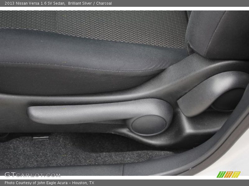 Brilliant Silver / Charcoal 2013 Nissan Versa 1.6 SV Sedan