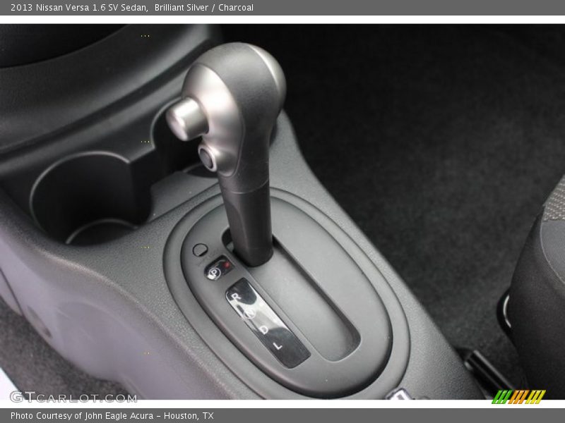 Brilliant Silver / Charcoal 2013 Nissan Versa 1.6 SV Sedan