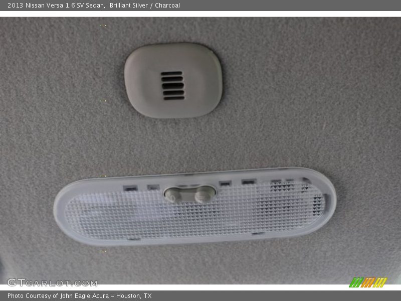 Brilliant Silver / Charcoal 2013 Nissan Versa 1.6 SV Sedan