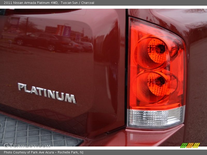 Tuscan Sun / Charcoal 2011 Nissan Armada Platinum 4WD