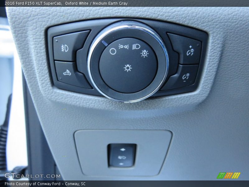 Controls of 2016 F150 XLT SuperCab