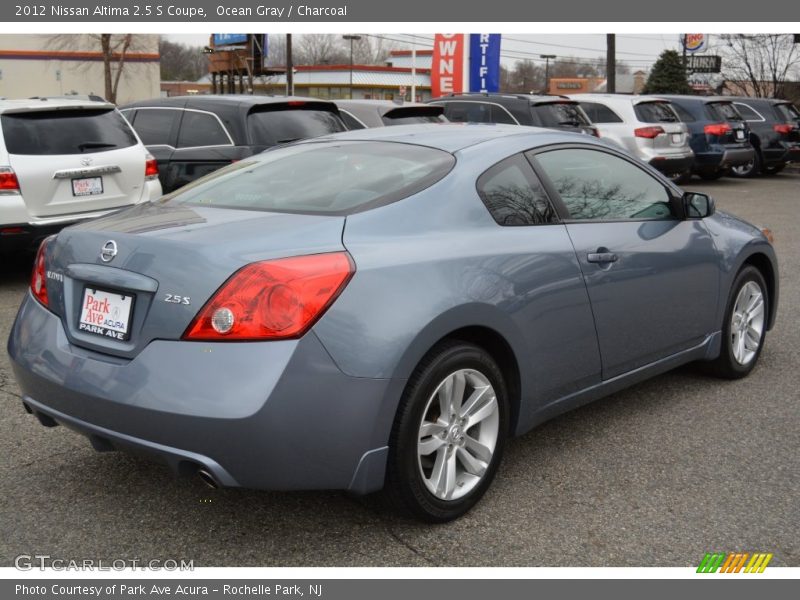 Ocean Gray / Charcoal 2012 Nissan Altima 2.5 S Coupe