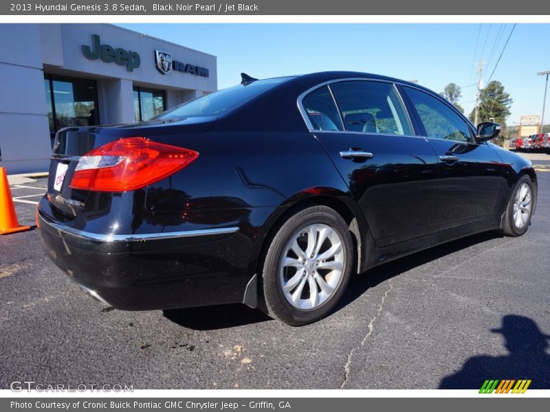 Black Noir Pearl / Jet Black 2013 Hyundai Genesis 3.8 Sedan