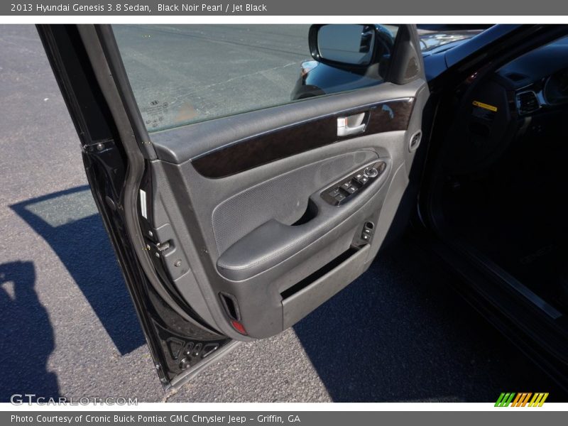 Black Noir Pearl / Jet Black 2013 Hyundai Genesis 3.8 Sedan