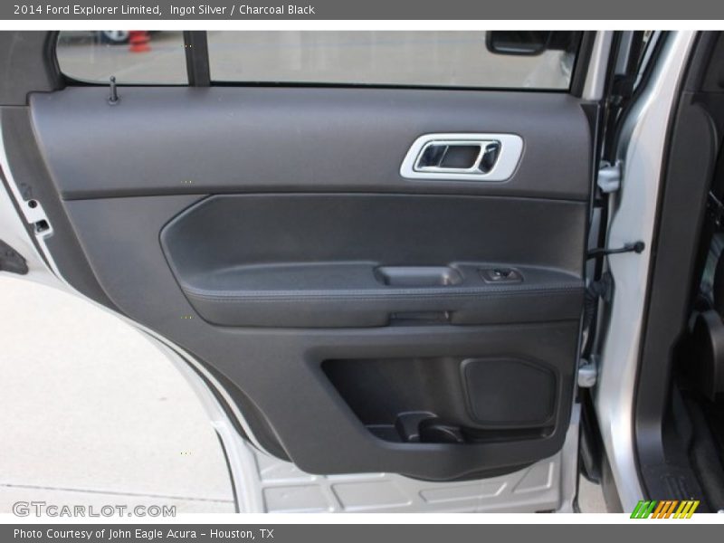 Ingot Silver / Charcoal Black 2014 Ford Explorer Limited