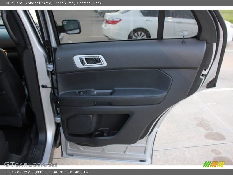 Ingot Silver / Charcoal Black 2014 Ford Explorer Limited