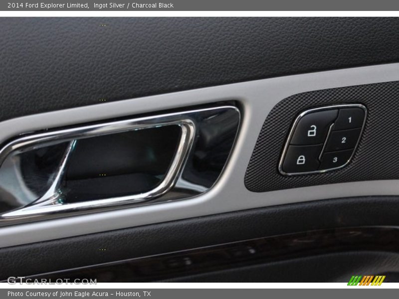 Ingot Silver / Charcoal Black 2014 Ford Explorer Limited