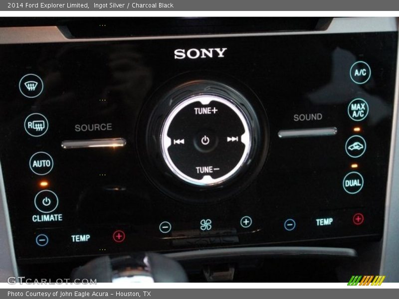 Ingot Silver / Charcoal Black 2014 Ford Explorer Limited