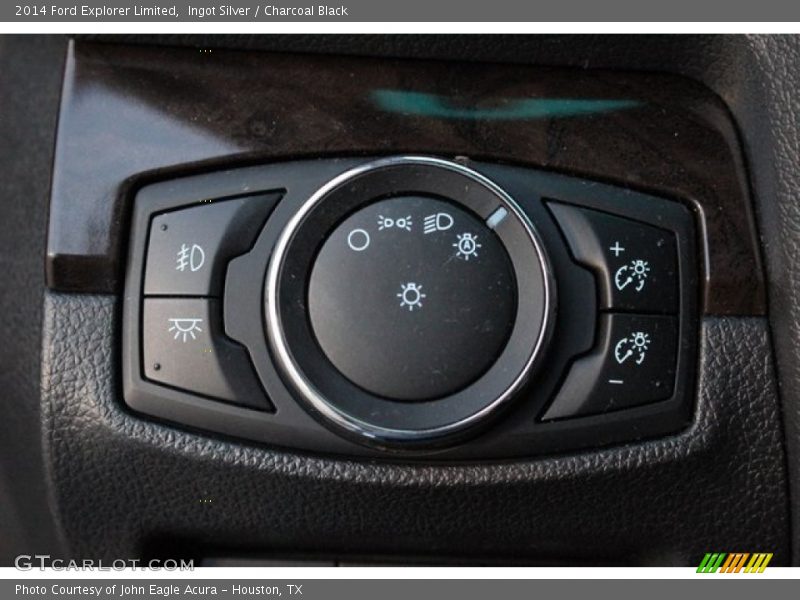 Ingot Silver / Charcoal Black 2014 Ford Explorer Limited