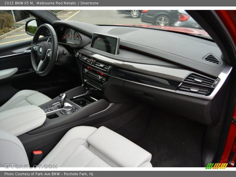 Melbourne Red Metallic / Silverstone 2015 BMW X5 M