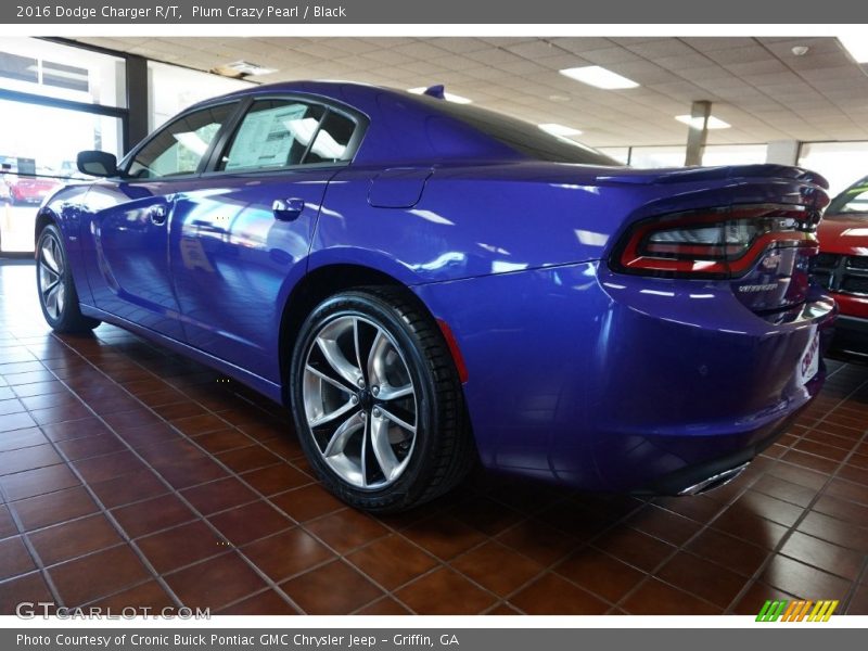 Plum Crazy Pearl / Black 2016 Dodge Charger R/T