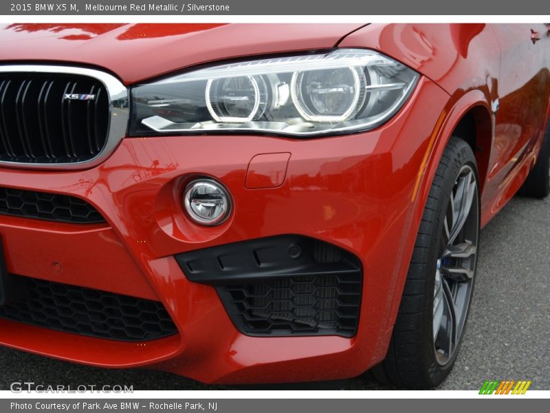 Melbourne Red Metallic / Silverstone 2015 BMW X5 M