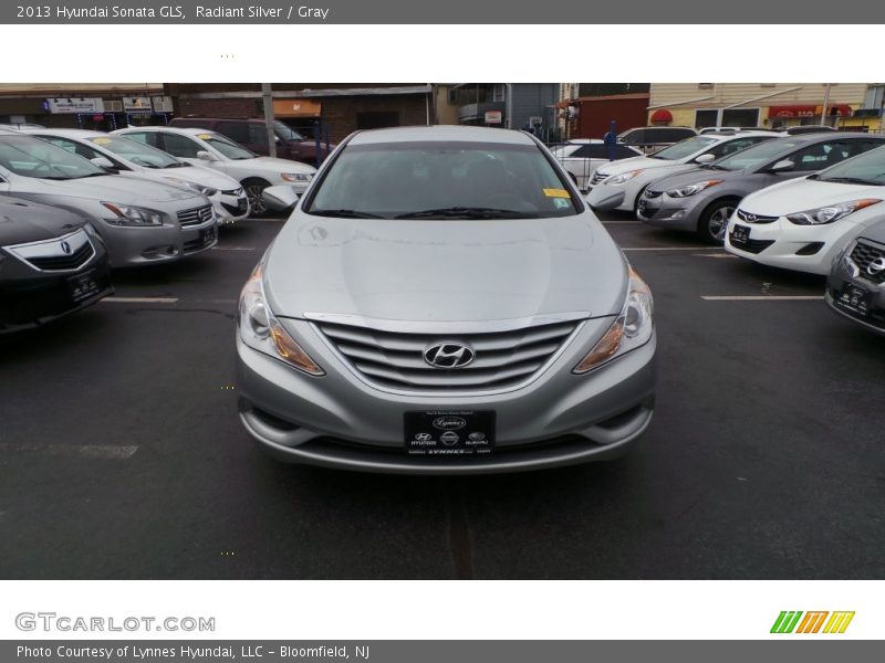 Radiant Silver / Gray 2013 Hyundai Sonata GLS