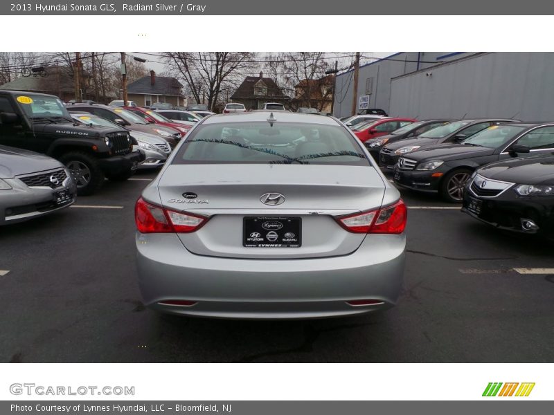 Radiant Silver / Gray 2013 Hyundai Sonata GLS