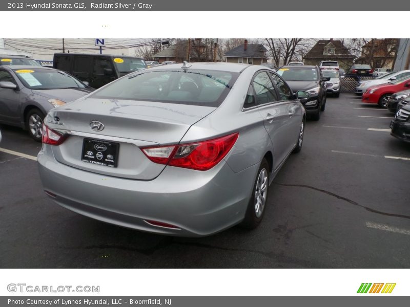 Radiant Silver / Gray 2013 Hyundai Sonata GLS