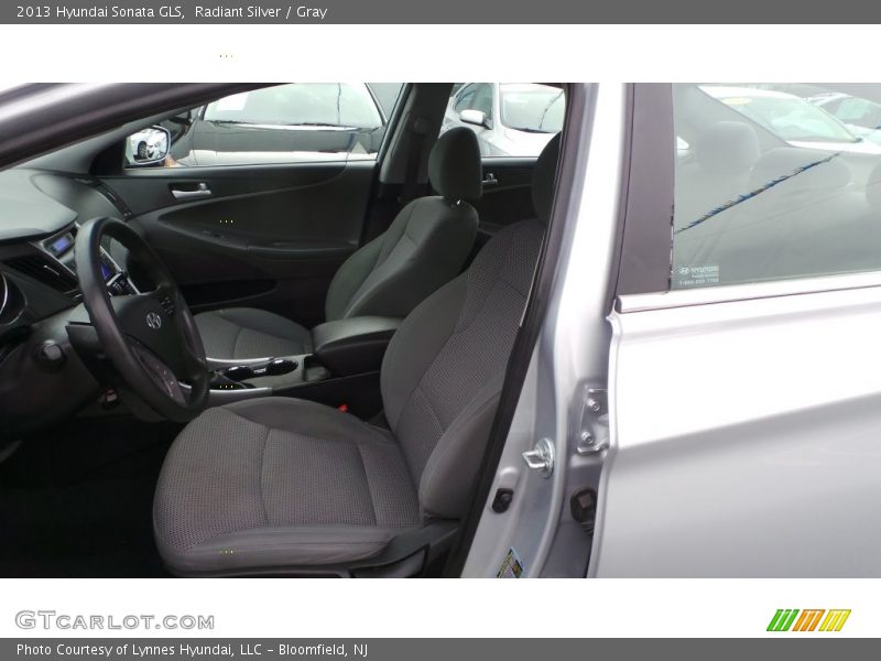 Radiant Silver / Gray 2013 Hyundai Sonata GLS